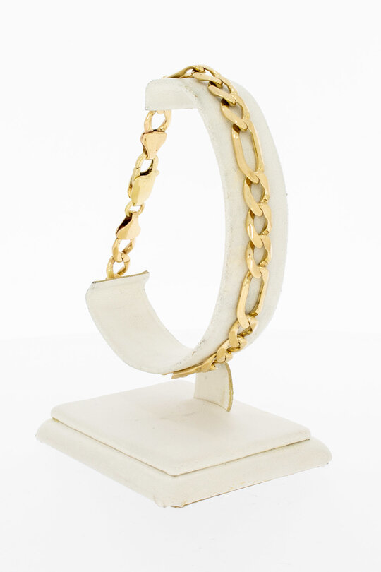 Figaroarmband 585 Gold - 21,9 cm