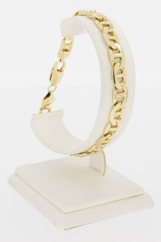 Ankerarmband 585 Gold - 22 cm
