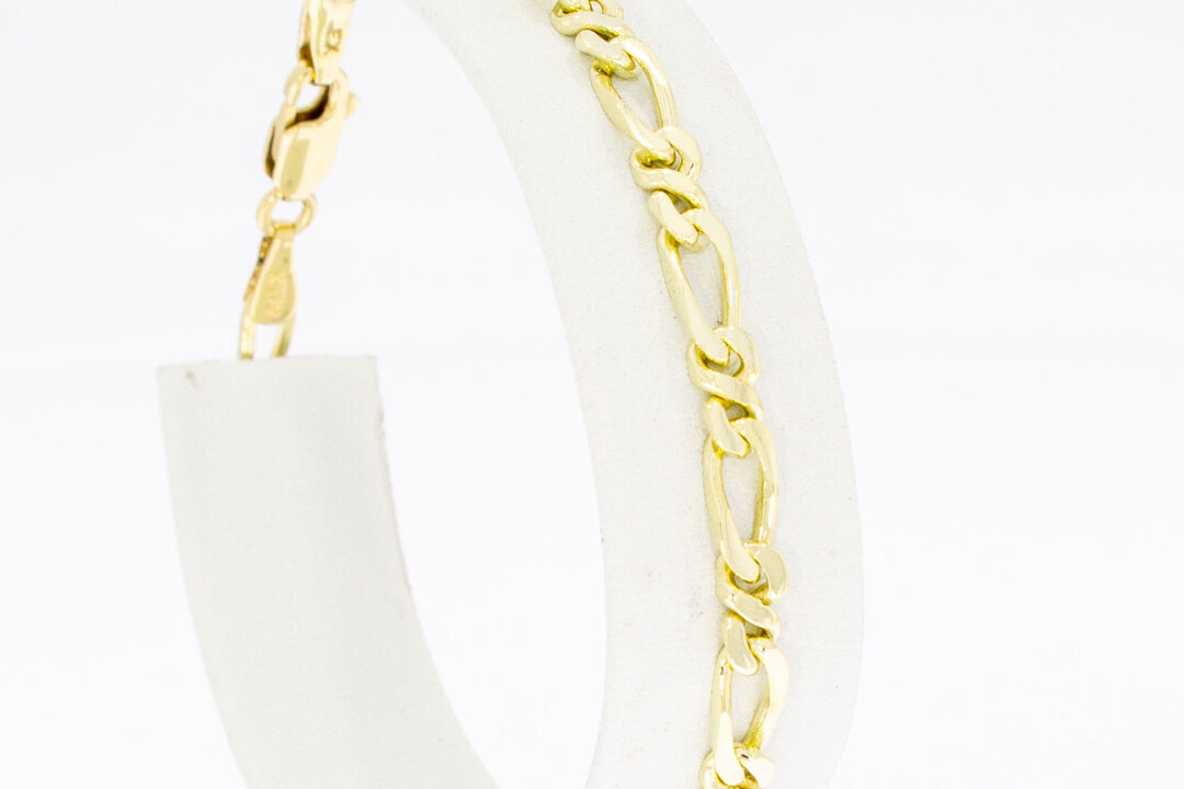 Figaroarmband 585 Gold - 18,8 cm
