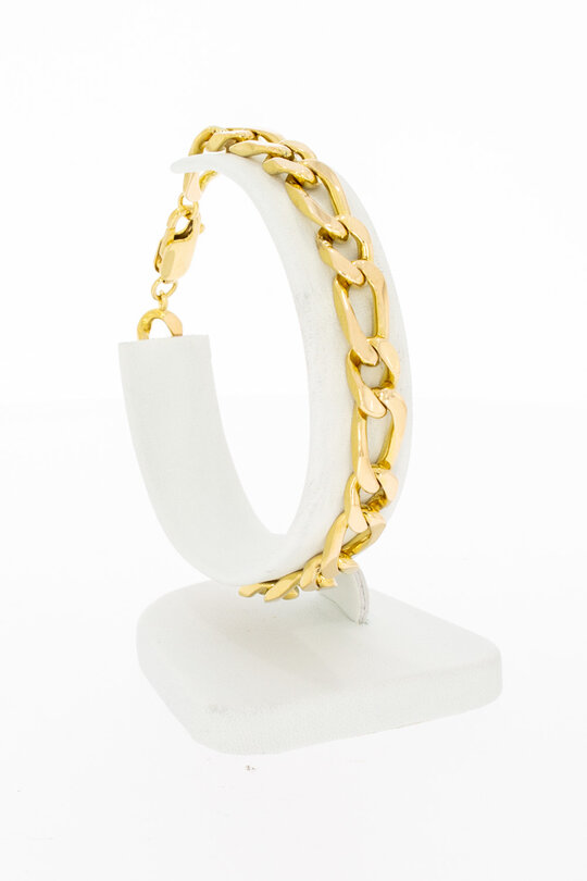 Figaroarmband 750 Gold - 19,5 cm