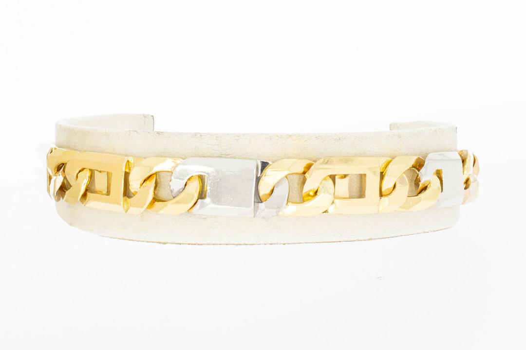 Rolex-Armband Herren 750 Bicolor-Gold - 21,4 cm
