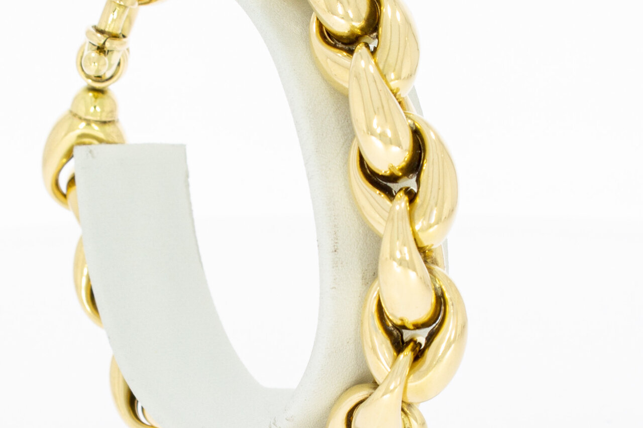 Ankerarmband aus 18 Karat Gold - 21,7 cm