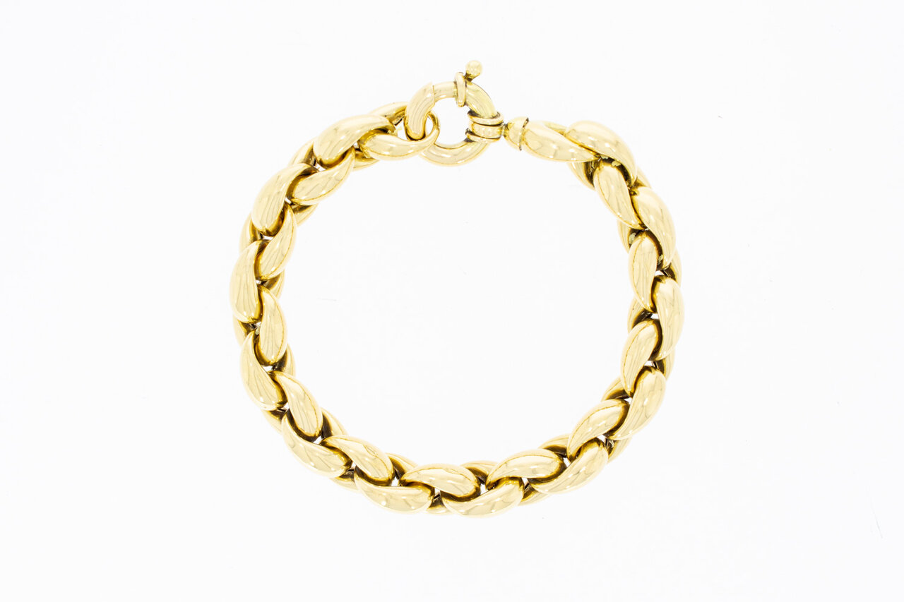 Ankerarmband aus 18 Karat Gold - 21,7 cm