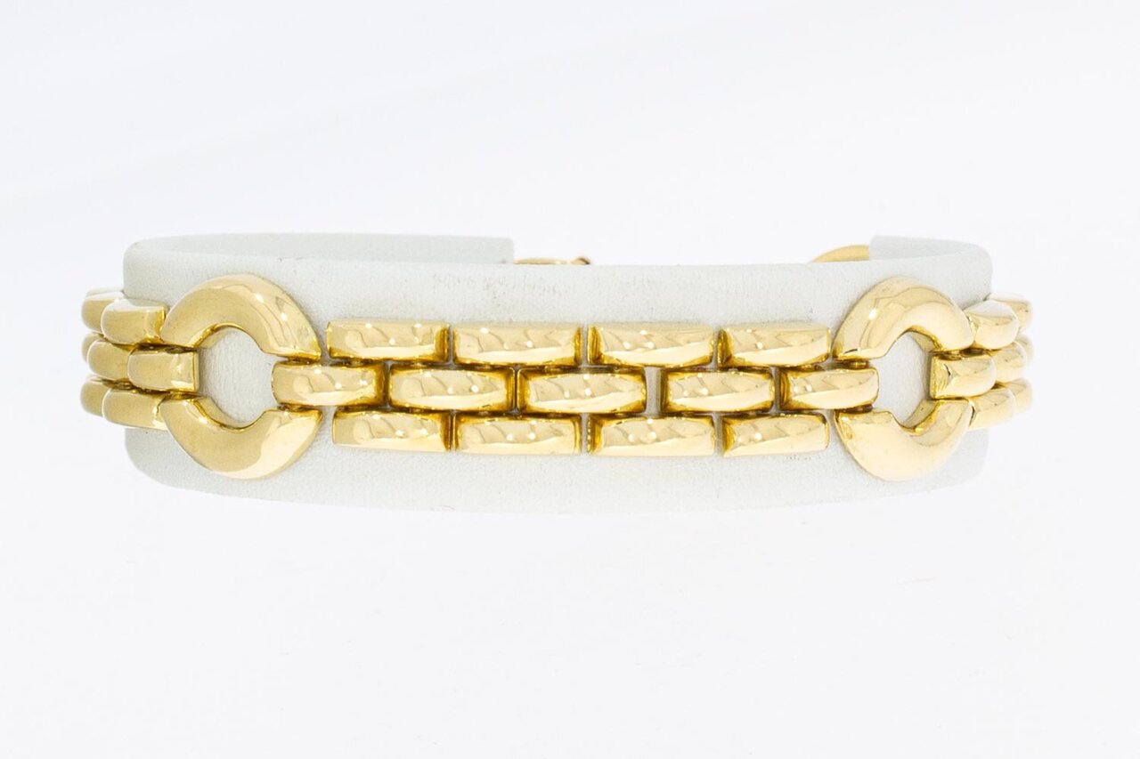 18 Karat Goldbarrenarmband - 18,8 cm