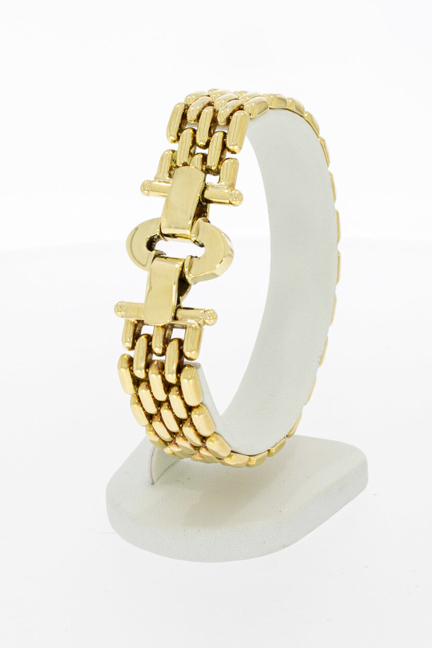Stbchen armband aus 14 Karat Gold - 19,8 cm