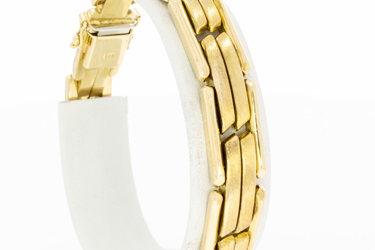 14 Karat Goldbarren armband - 19,2 cm
