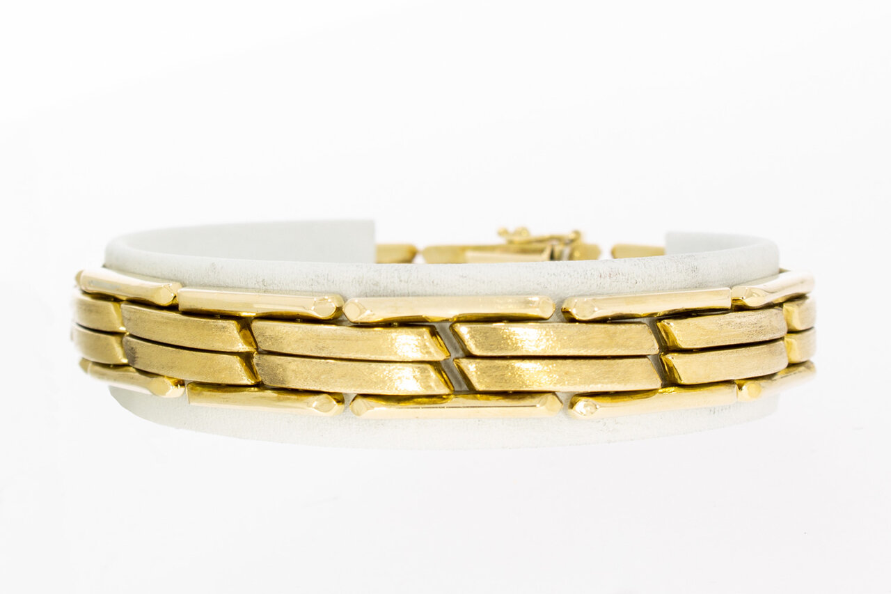 14 Karat Goldbarren armband - 19,2 cm