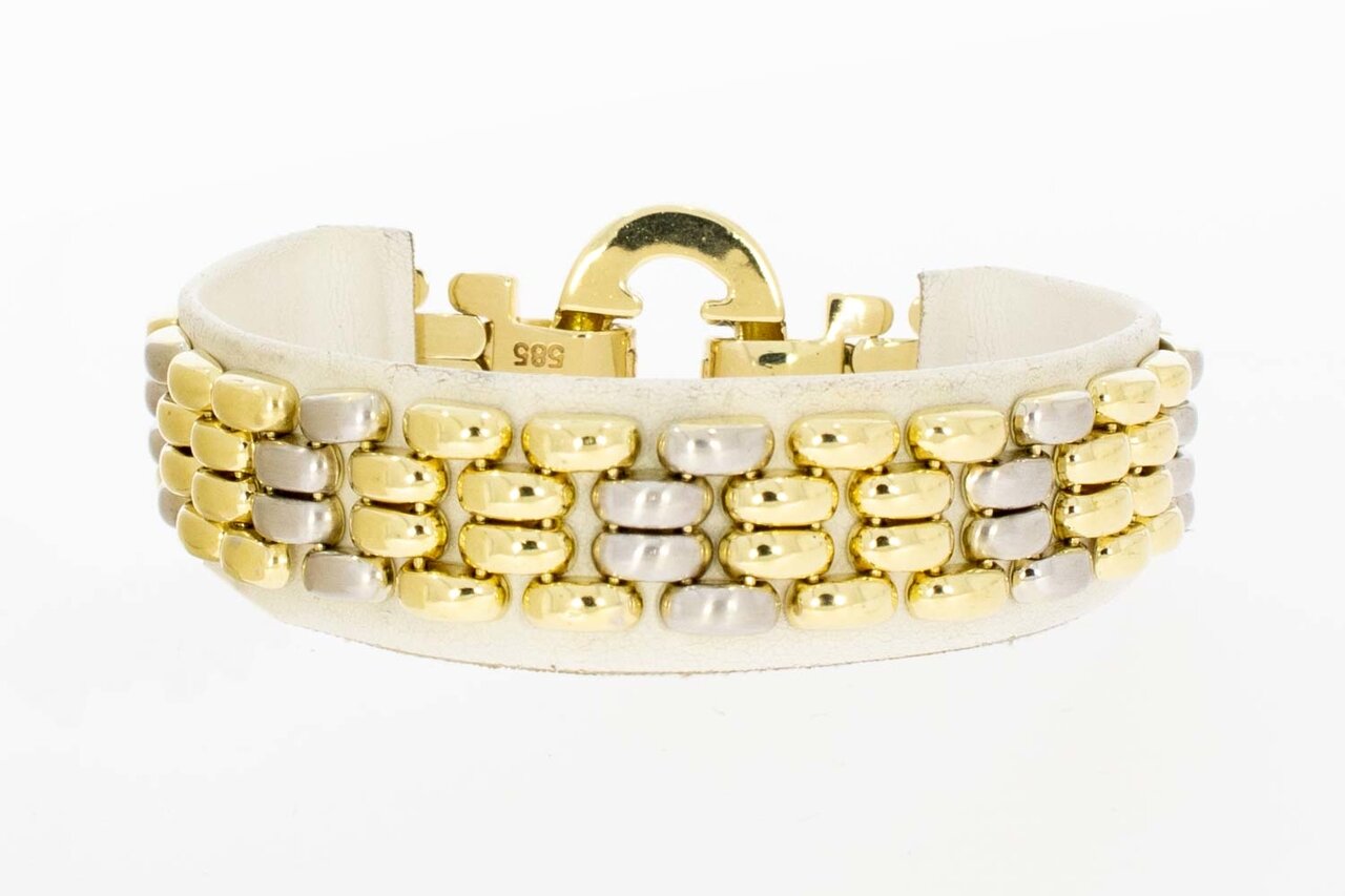 Barren Armband 14 Karat Gold - 20,5 cm