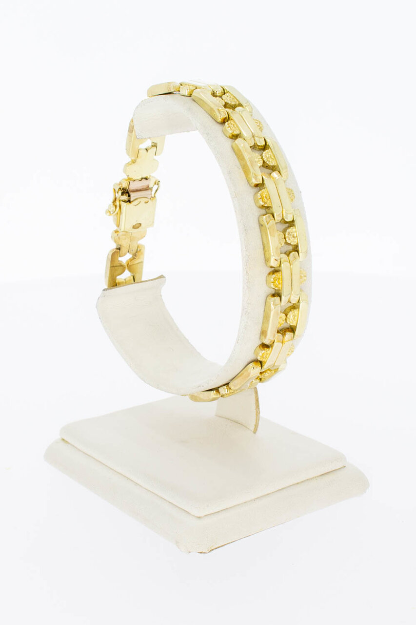 14 Karat Goldbarren Armband - 20,5 cm