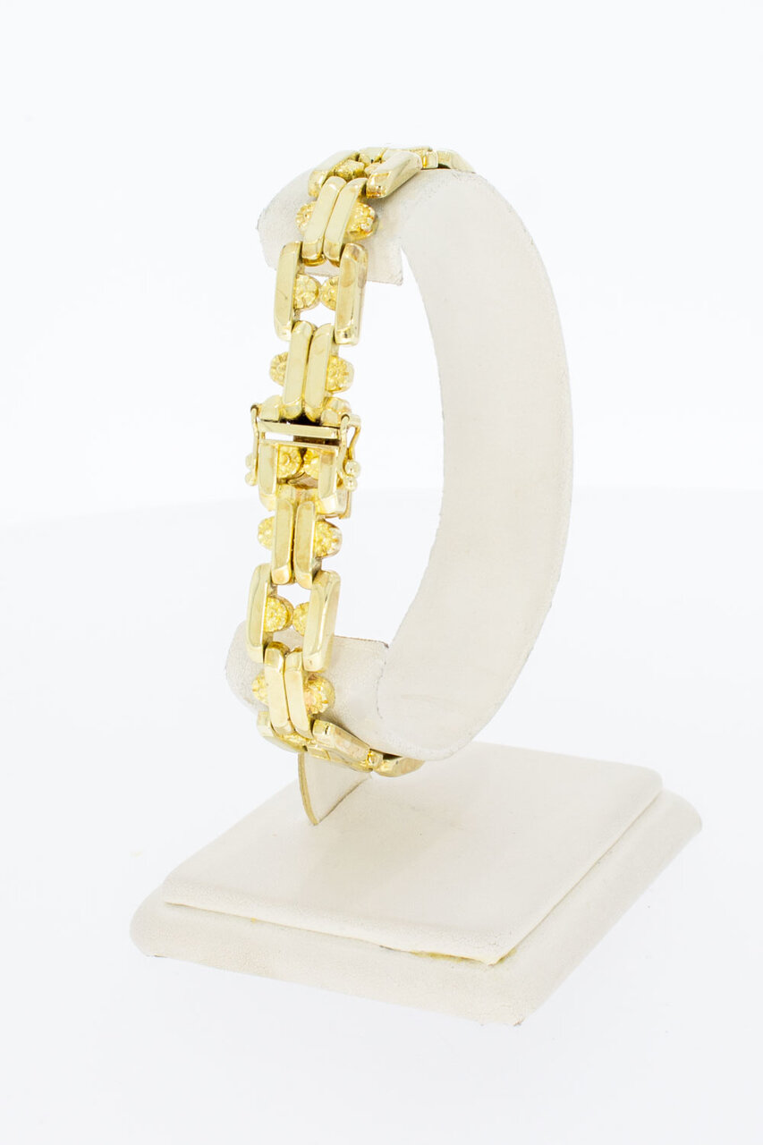 14 Karat Goldbarren Armband - 20,5 cm