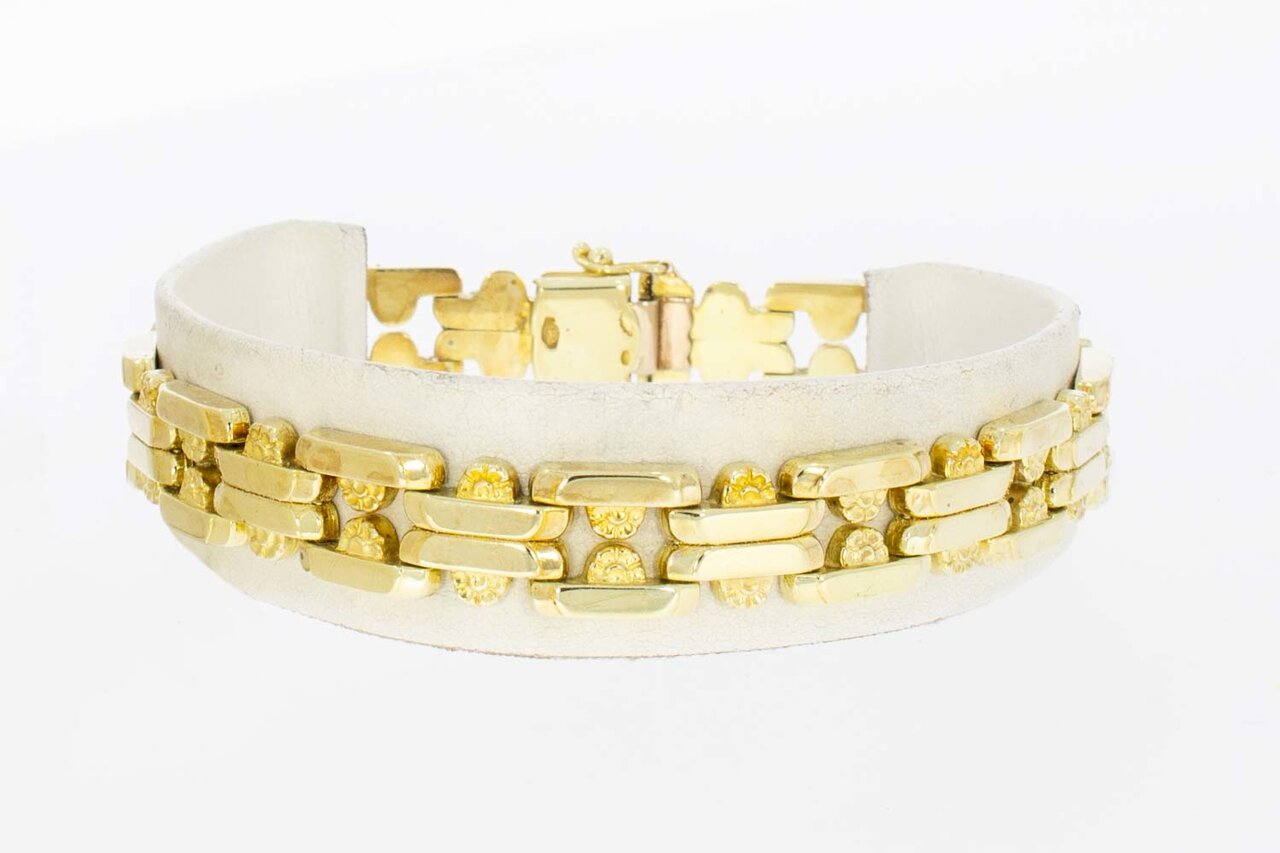 14 Karat Goldbarren Armband - 20,5 cm