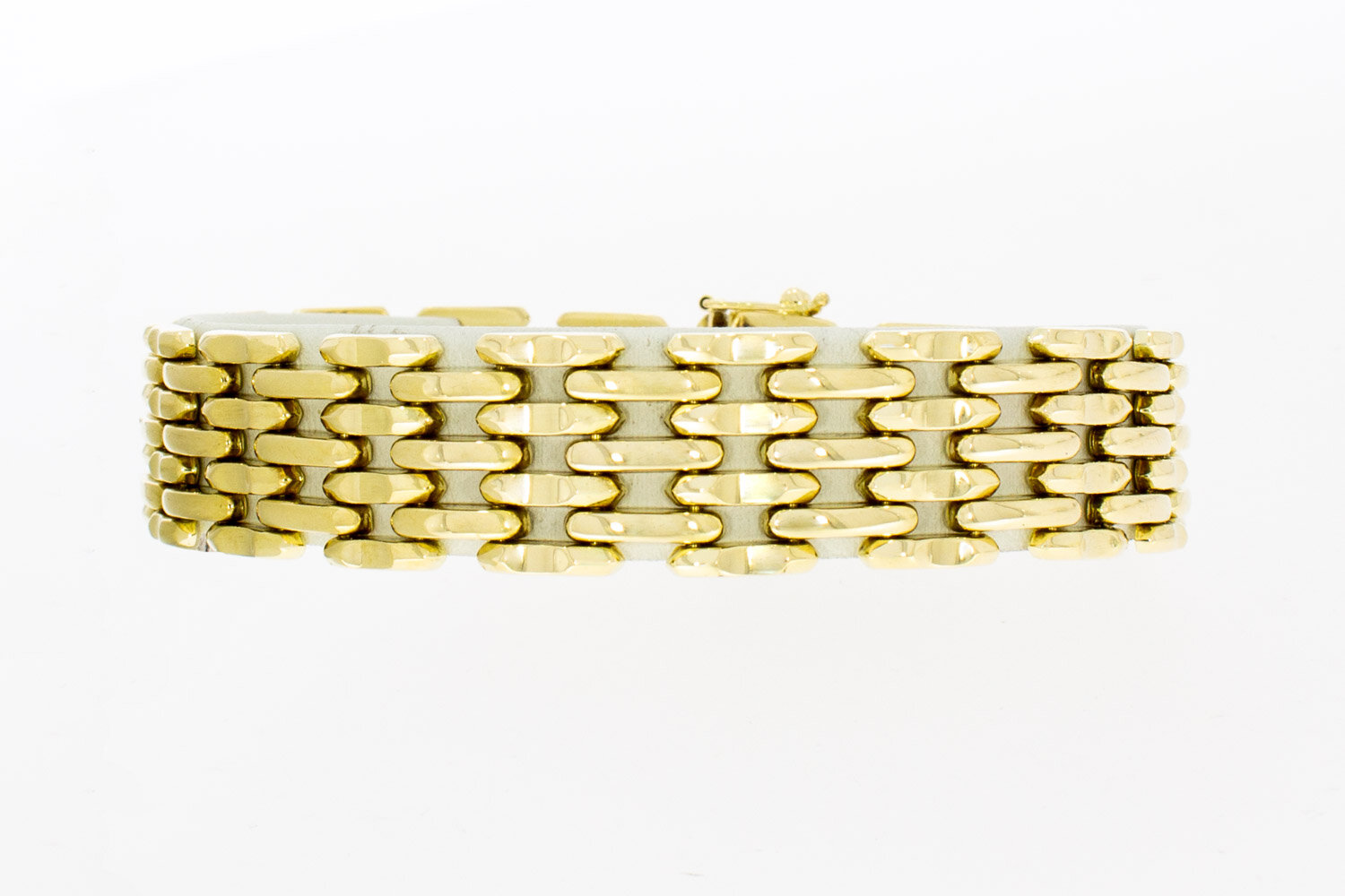 Vintage Barren Armband 14 Karat Gold - 21,2 cm