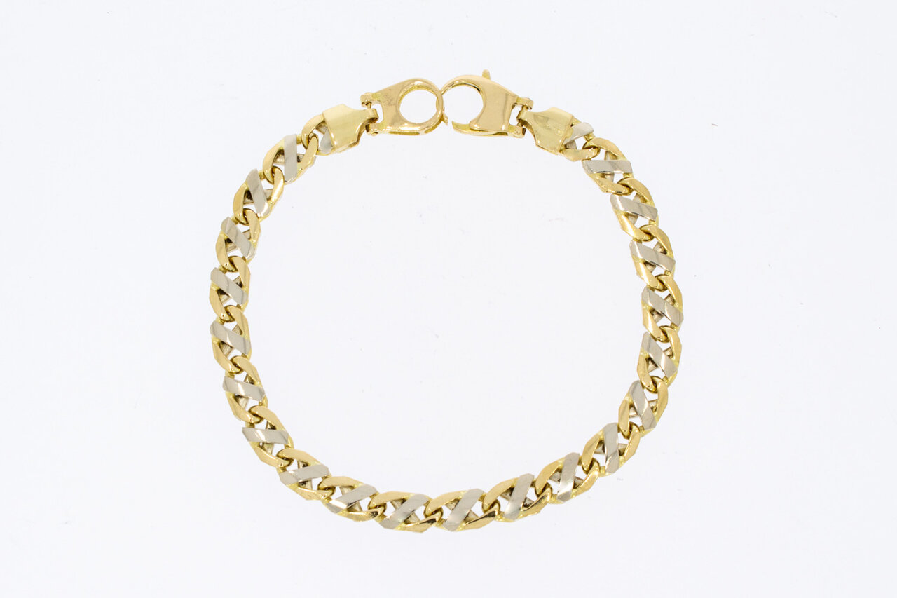 Falkenauge Armband 18 Karat Gold - 19,5 cm