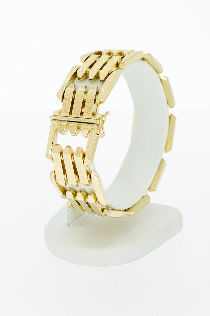 Goldbarren Armband 14 Karat - 18,2 cm