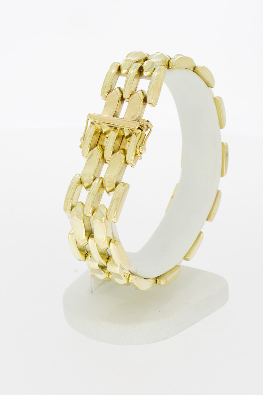 14 Karat Goldbarren Armband - 20 cm