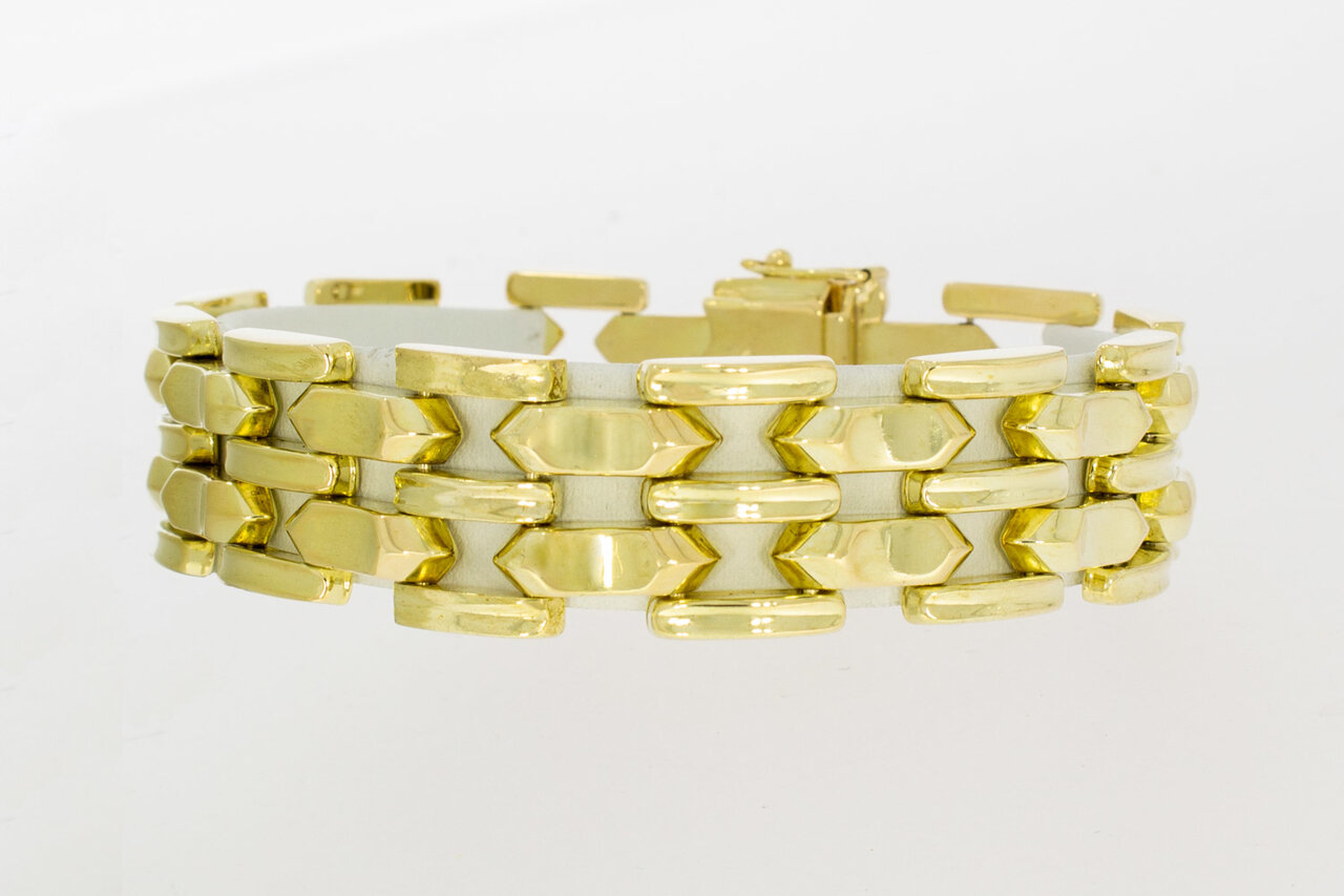 14 Karat Goldbarren Armband - 20 cm