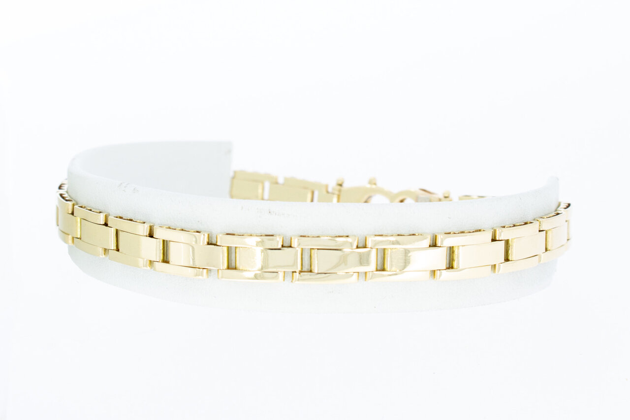 14 Karat Gelbgold armband - 21,7 cm