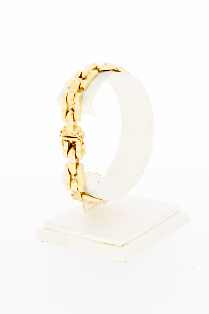 14 Karat Goldbarren Armband - 18,8 cm