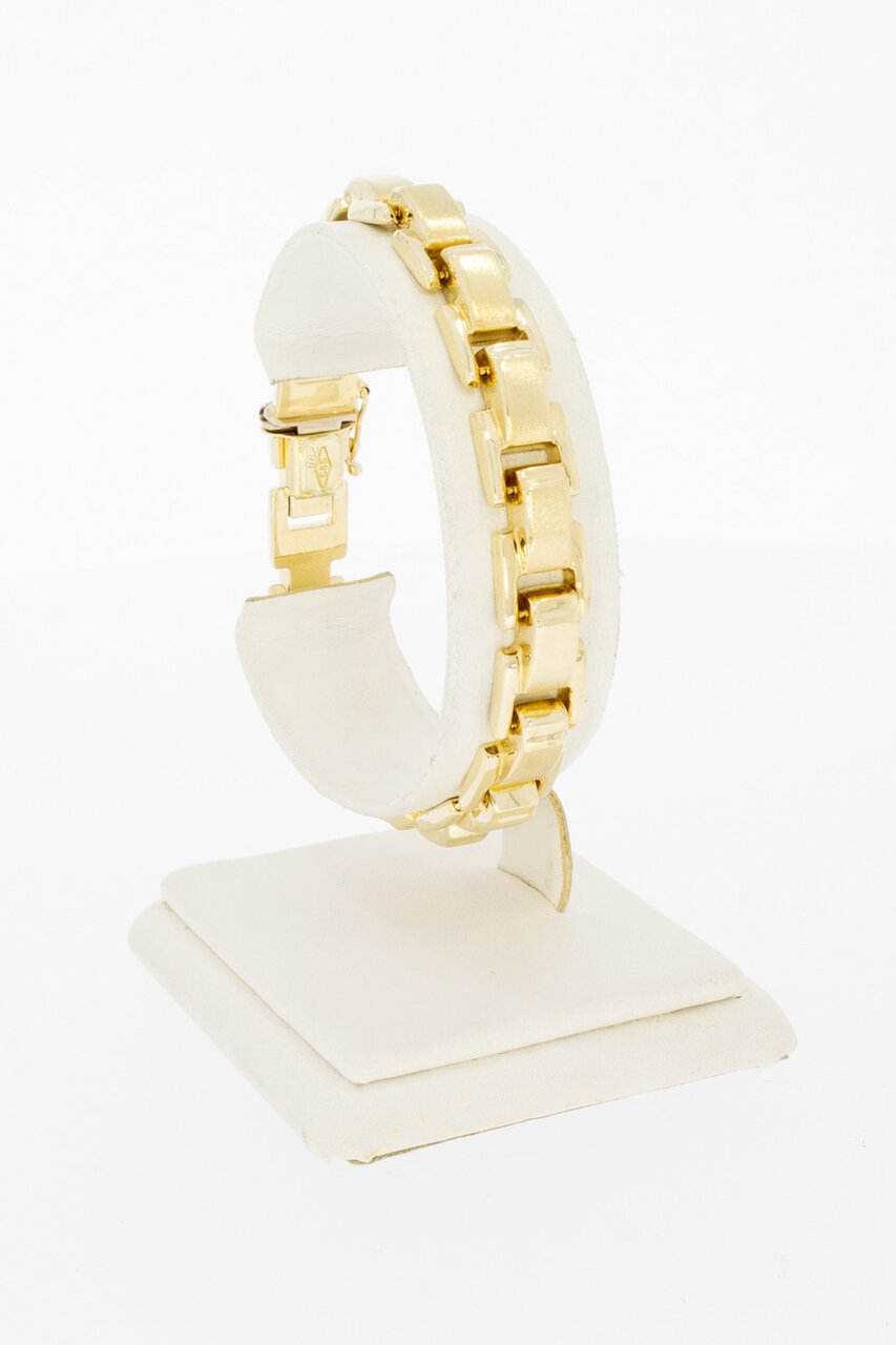 Ankerarmband 14 Karat Gelbgold - 19 cm