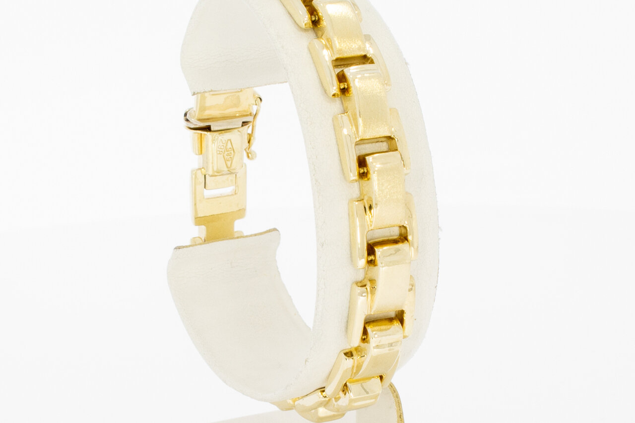 Ankerarmband 14 Karat Gelbgold - 19 cm