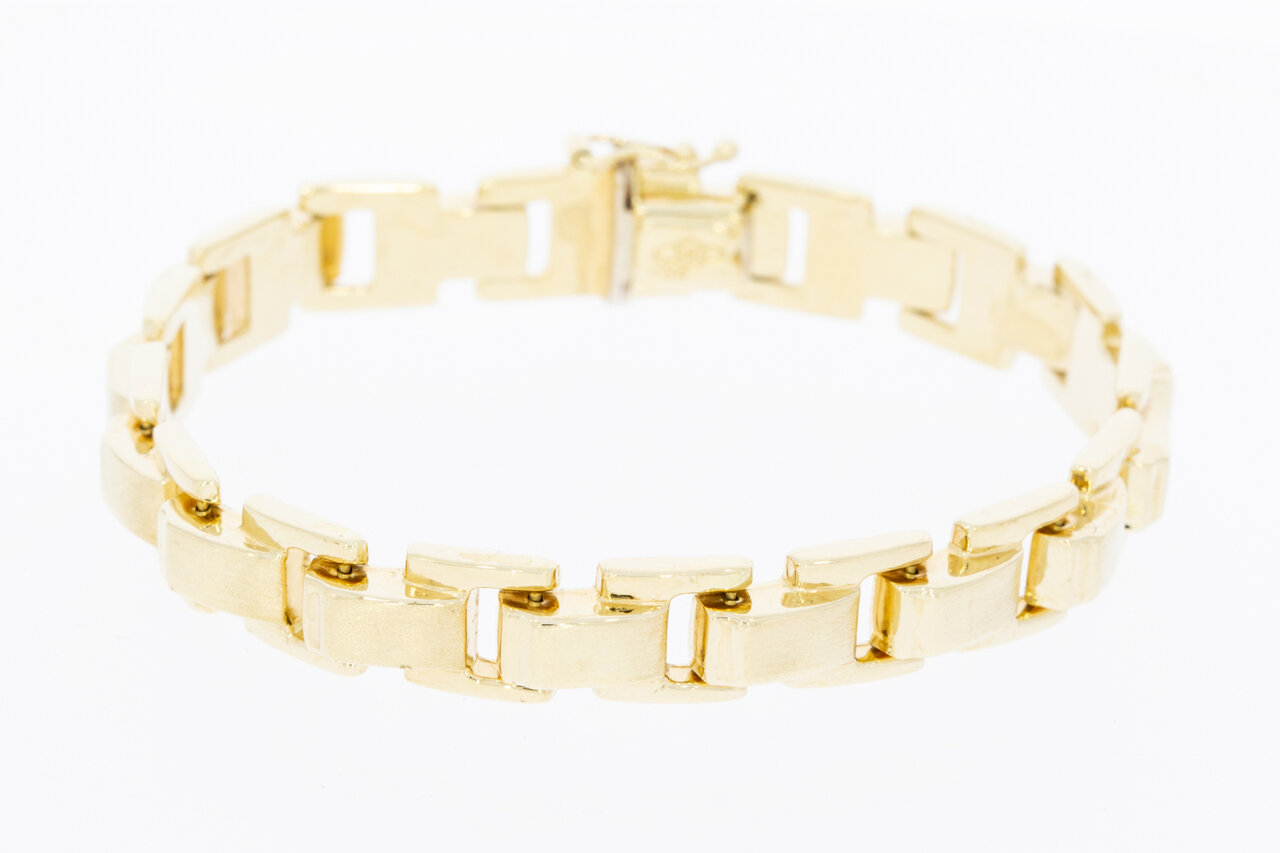 Ankerarmband 14 Karat Gelbgold - 19 cm