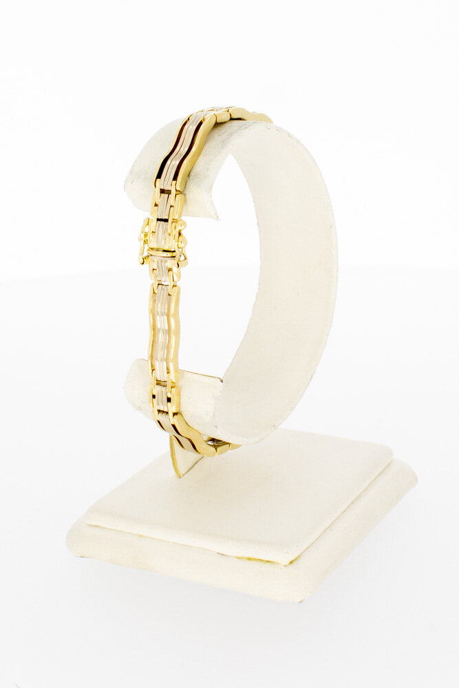 14 Karat Goldbarren Armband - 19,2 cm