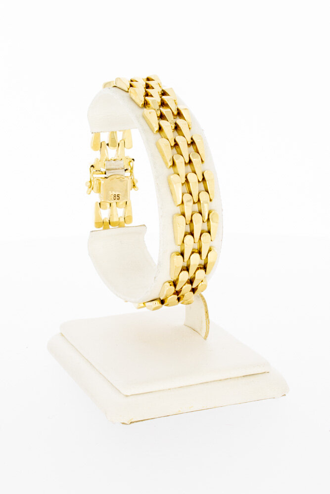 14 Karat Goldbarren Armband - 19,0 cm