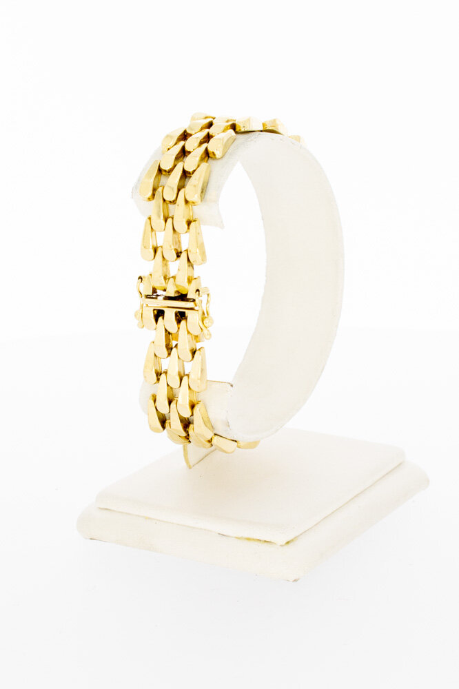 14 Karat Goldbarren Armband - 19,0 cm