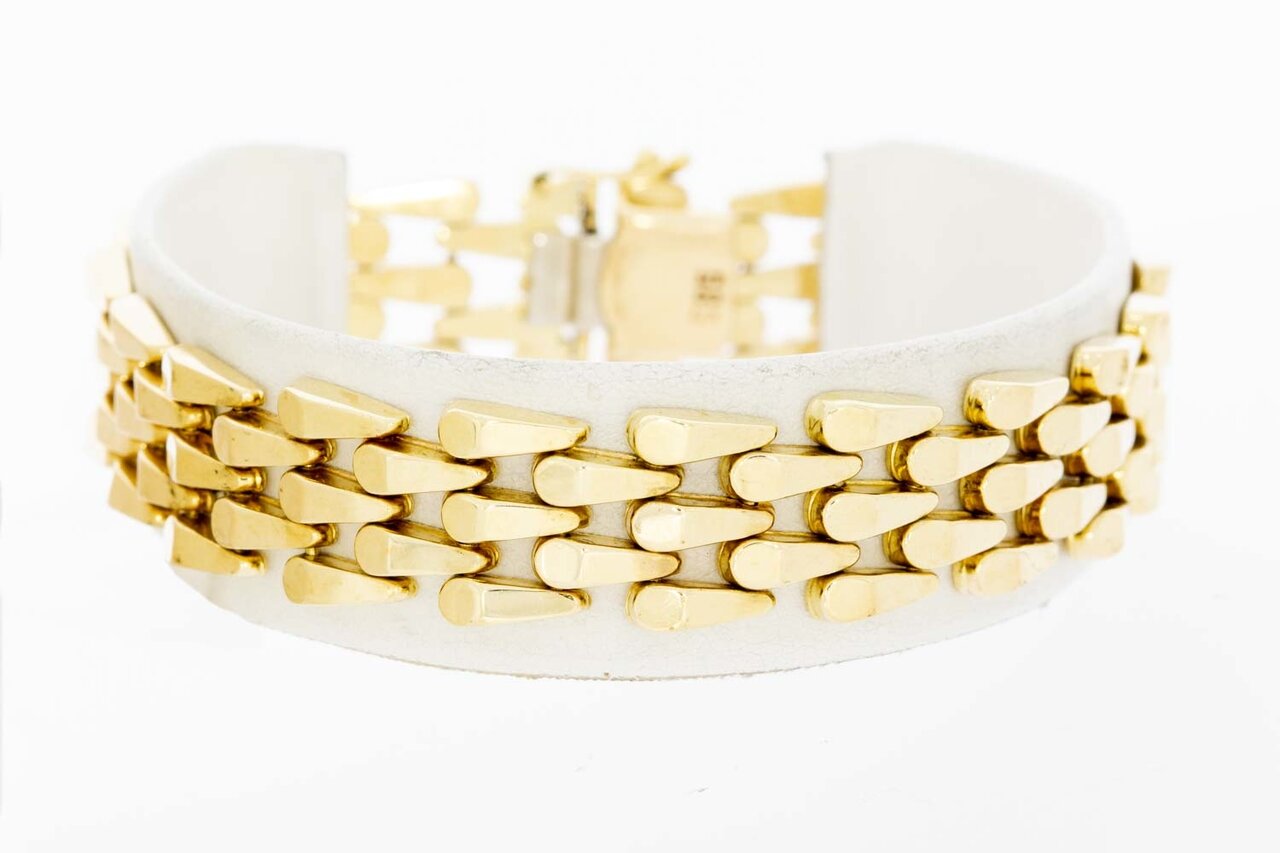 14 Karat Goldbarren Armband - 19,0 cm