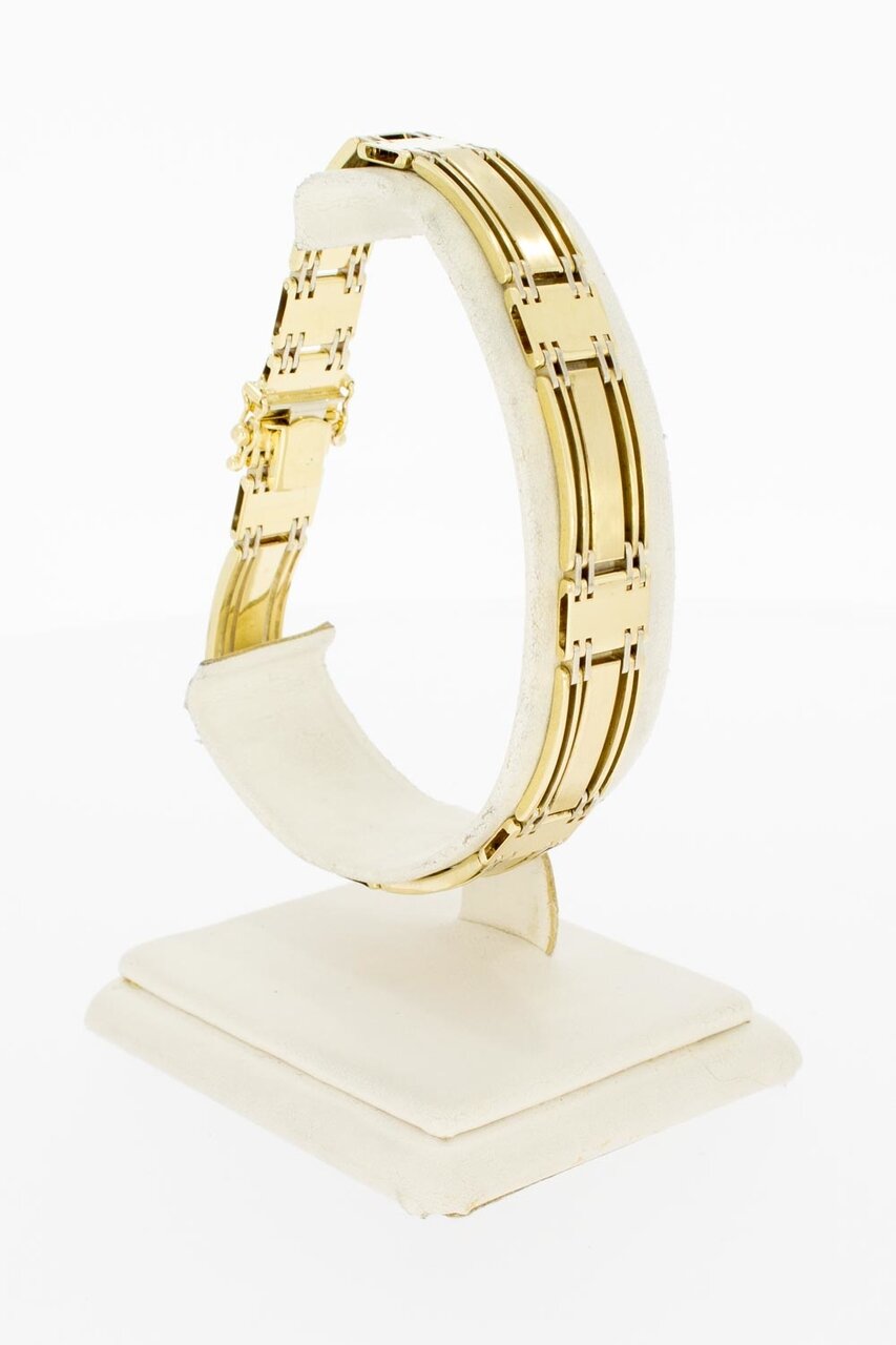 14 Karat Goldbarren Armband - 21,4 cm
