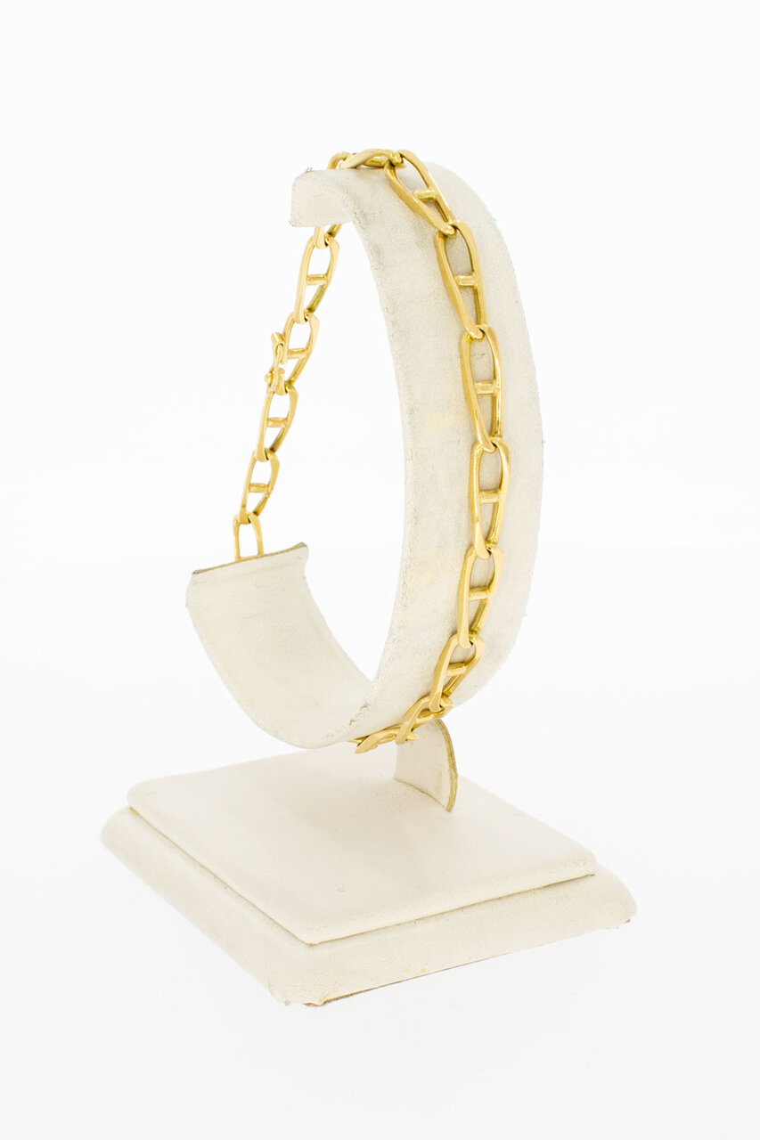 Anker Gold Armband 14 Karat - 21,8 cm