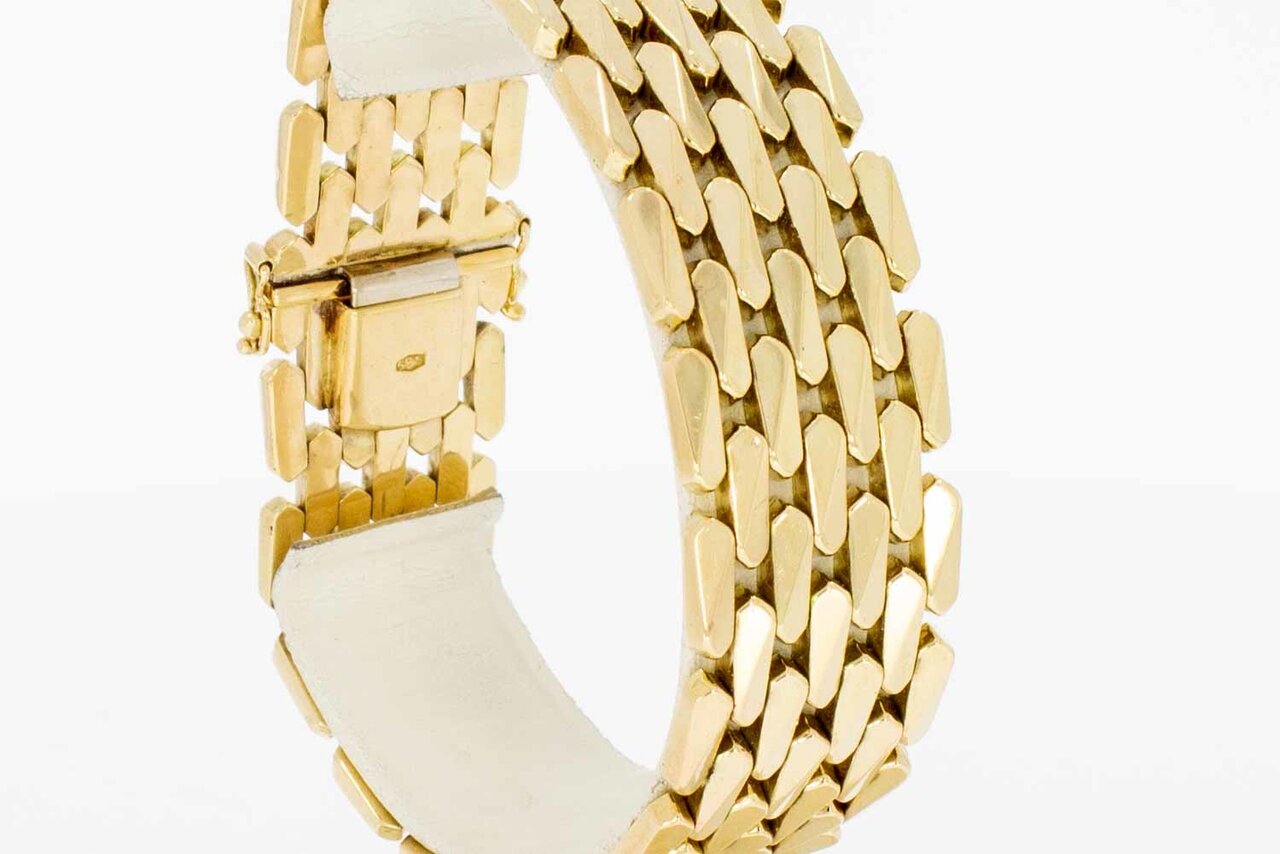 14 Karat Goldbarren Armband - 19,7 cm