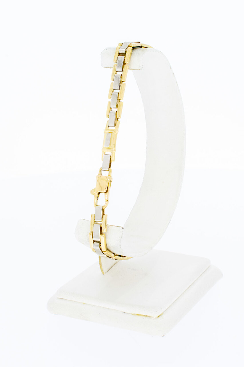 18 Karat Goldbarrenarmband - 22 cm