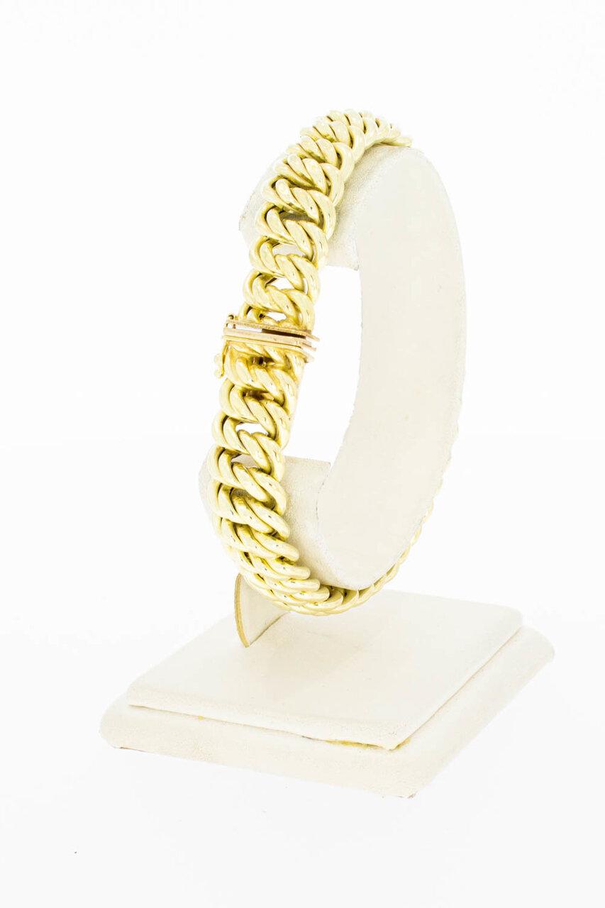 Geflochtenes Gold Armband 14 Karat - 20,2 cm