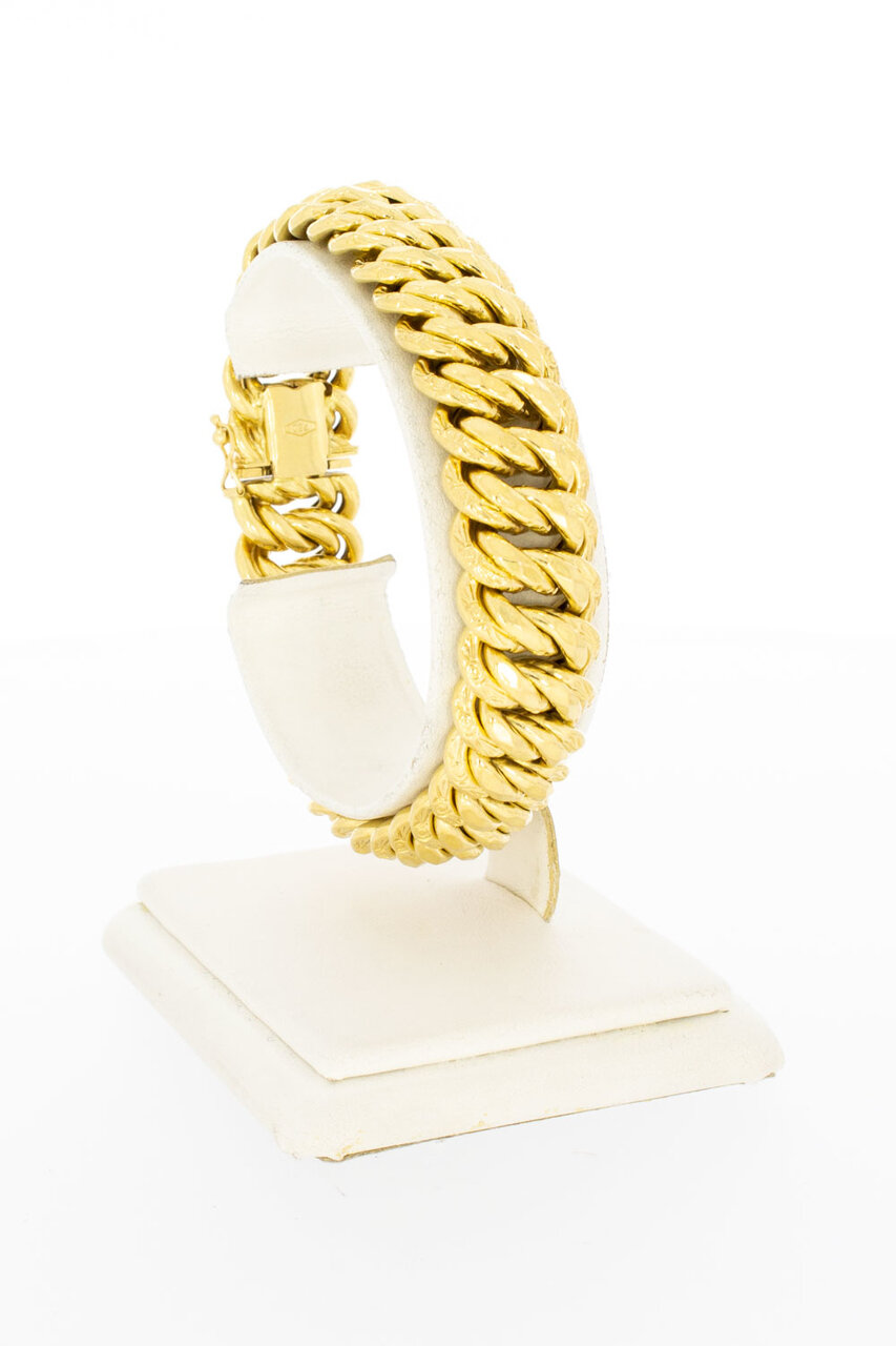 Geflochtenes 18 Karat Gold Armband -19,2 cm
