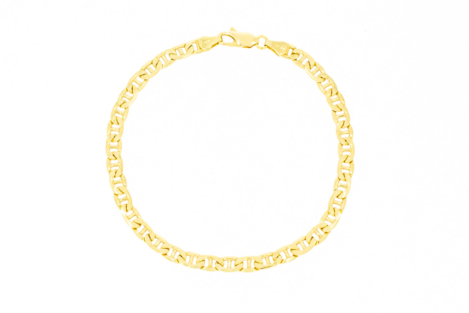 Ankerarmband 18 Karat Gold - 20,5 cm