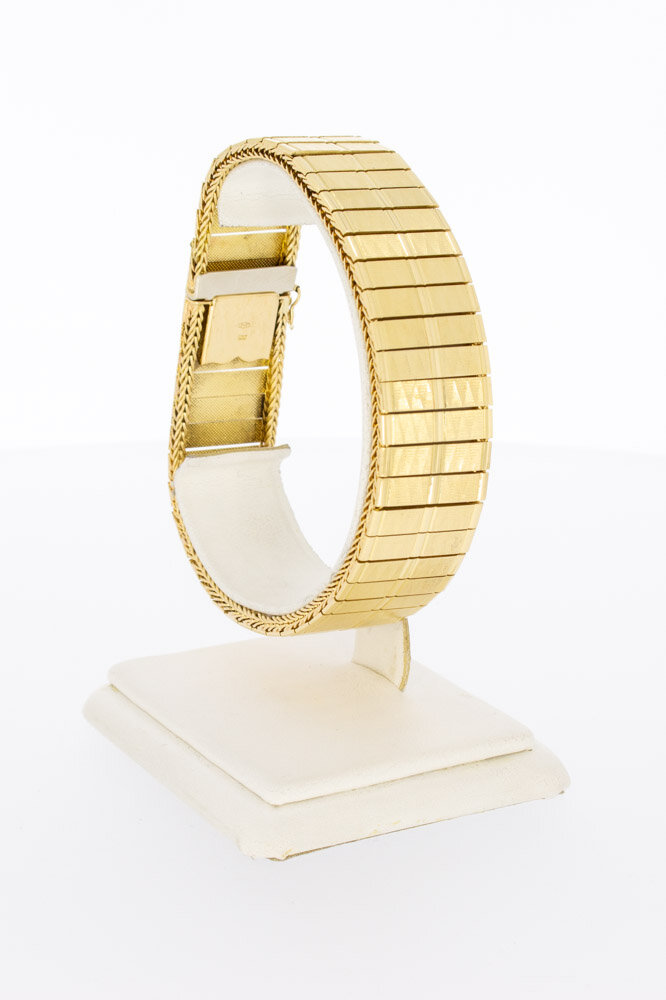 18 Karat Vintage Gold Armband - 20 cm