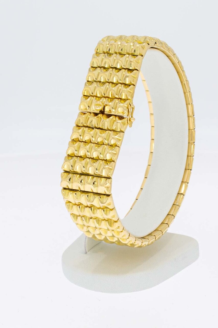 Vintage-Armband aus 18 Karat Gold - 20,5 cm