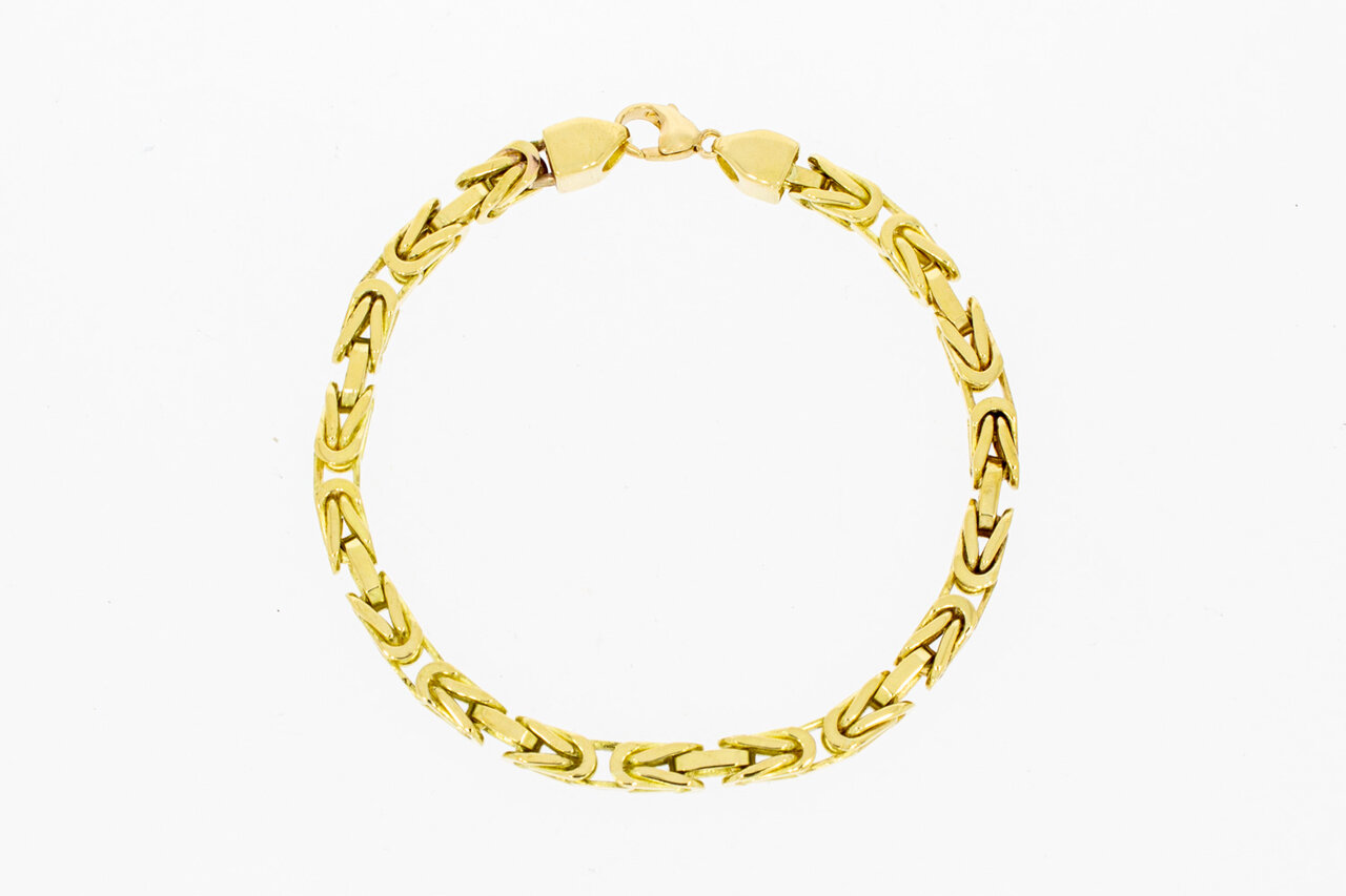 Byzantinische Königsarmband 18 Karat Gold - 20,3 cm