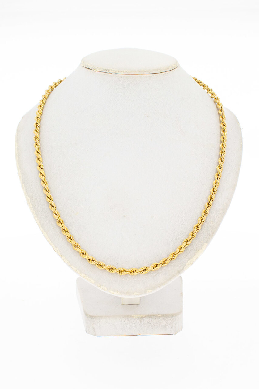 18 Karat Gold Kordelkette - 62,7 cm