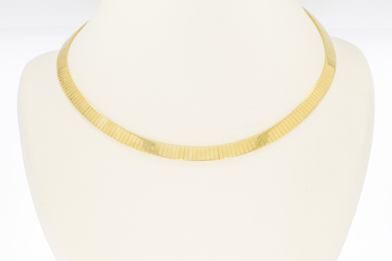Omega Gold Halskette 14 Karat - 43 cm