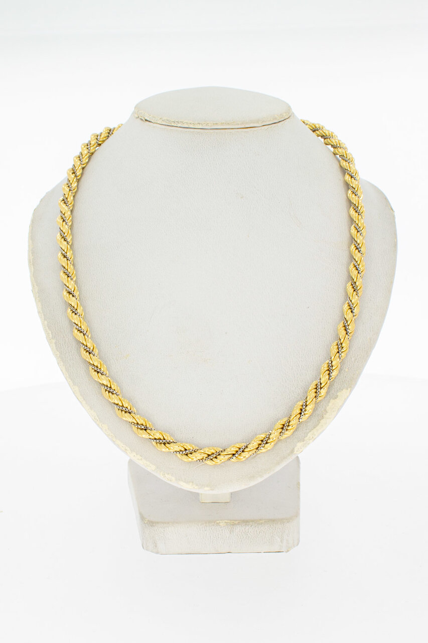 Kordel Goldkette 18 Karat - 91,5 cm
