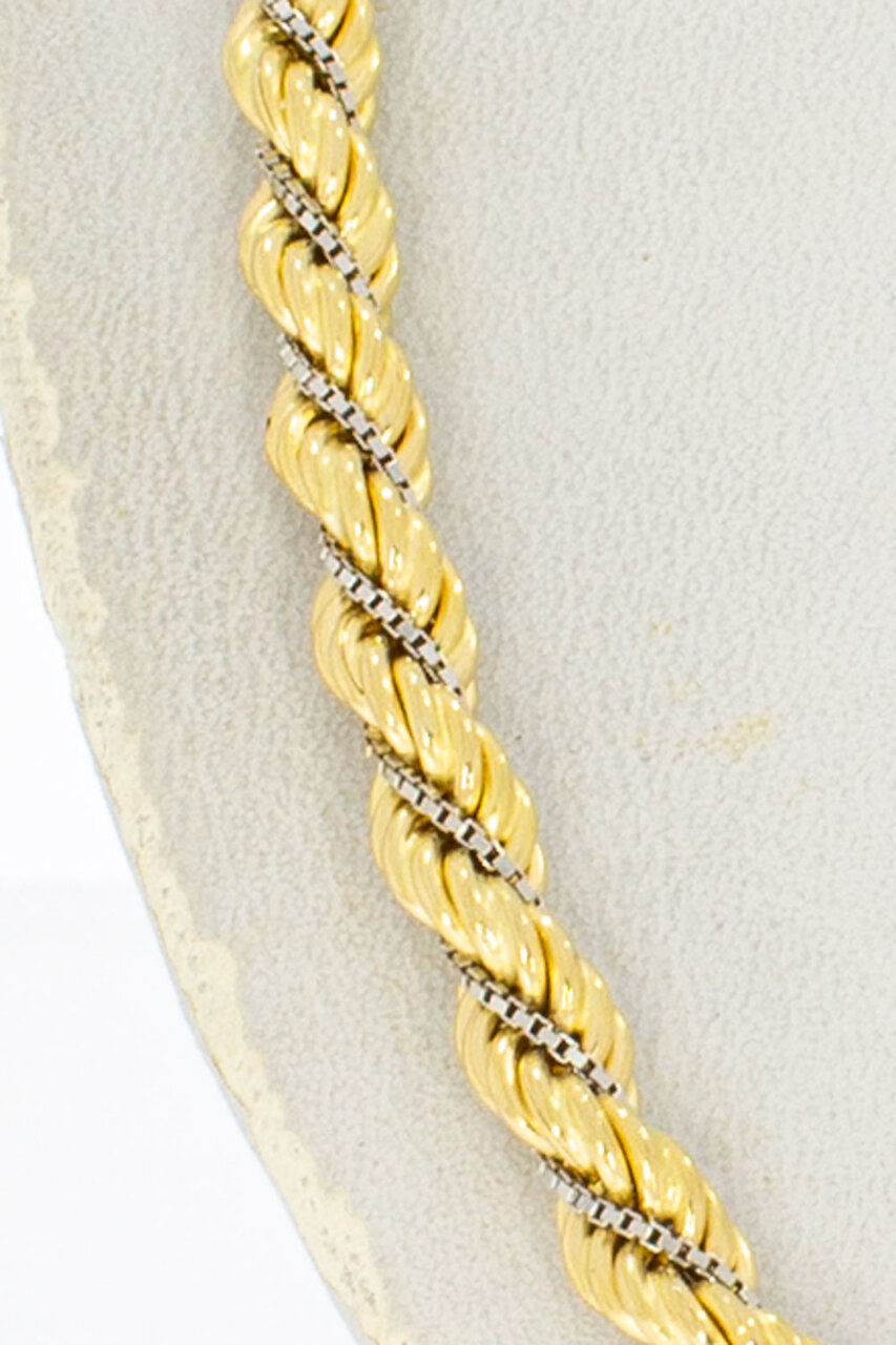 Kordel Goldkette 18 Karat - 91,5 cm