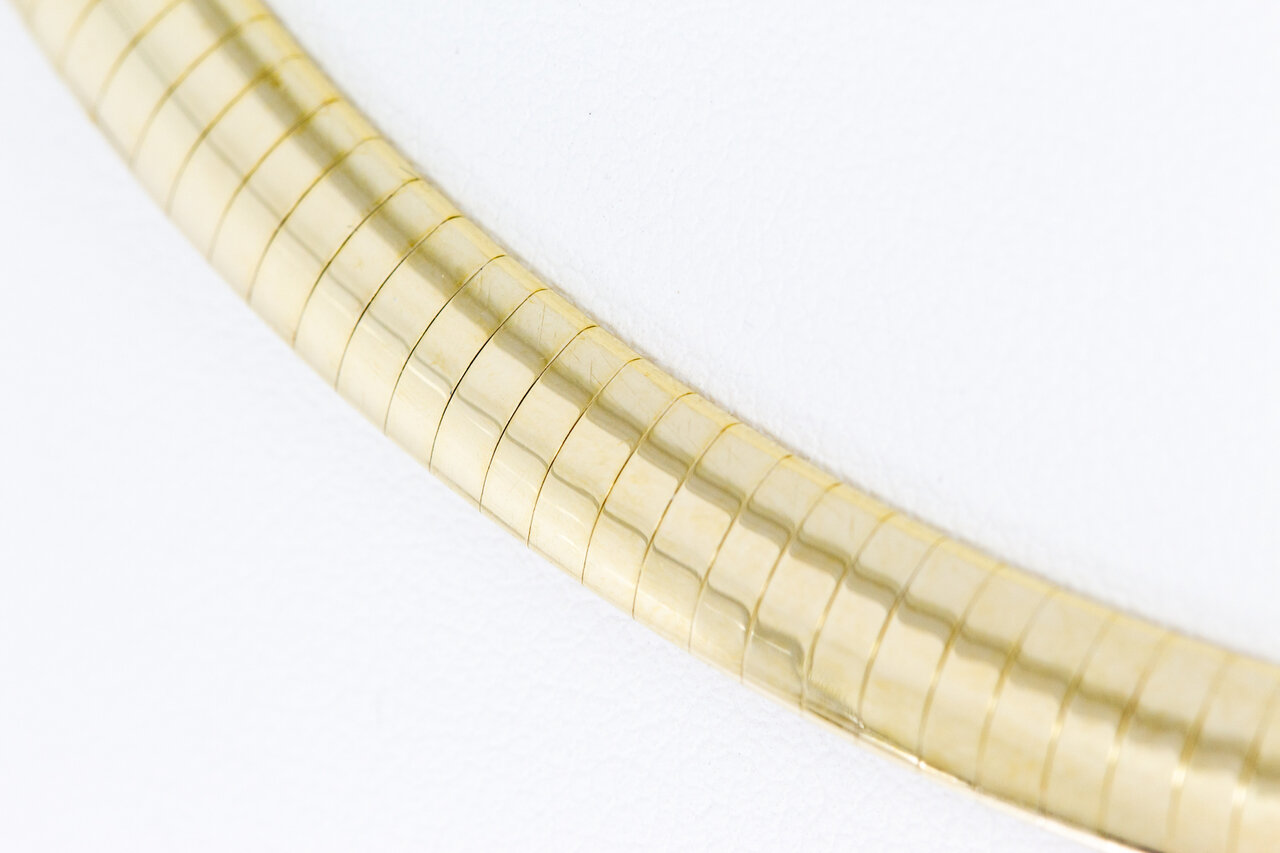 Omega Goldkette 14 Karat - Länge 43 cm