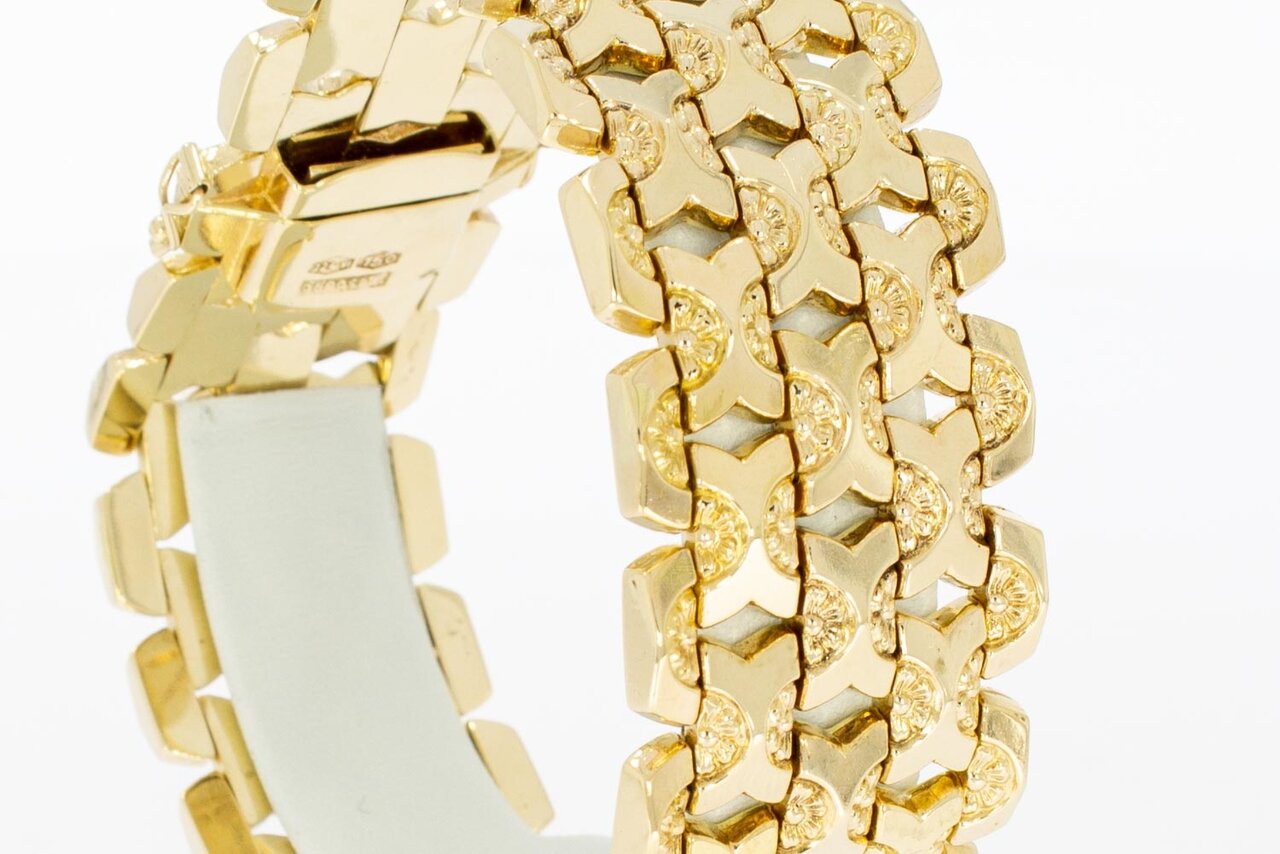 Breites Armband 18 Karat Rose gold - 20.3 cm