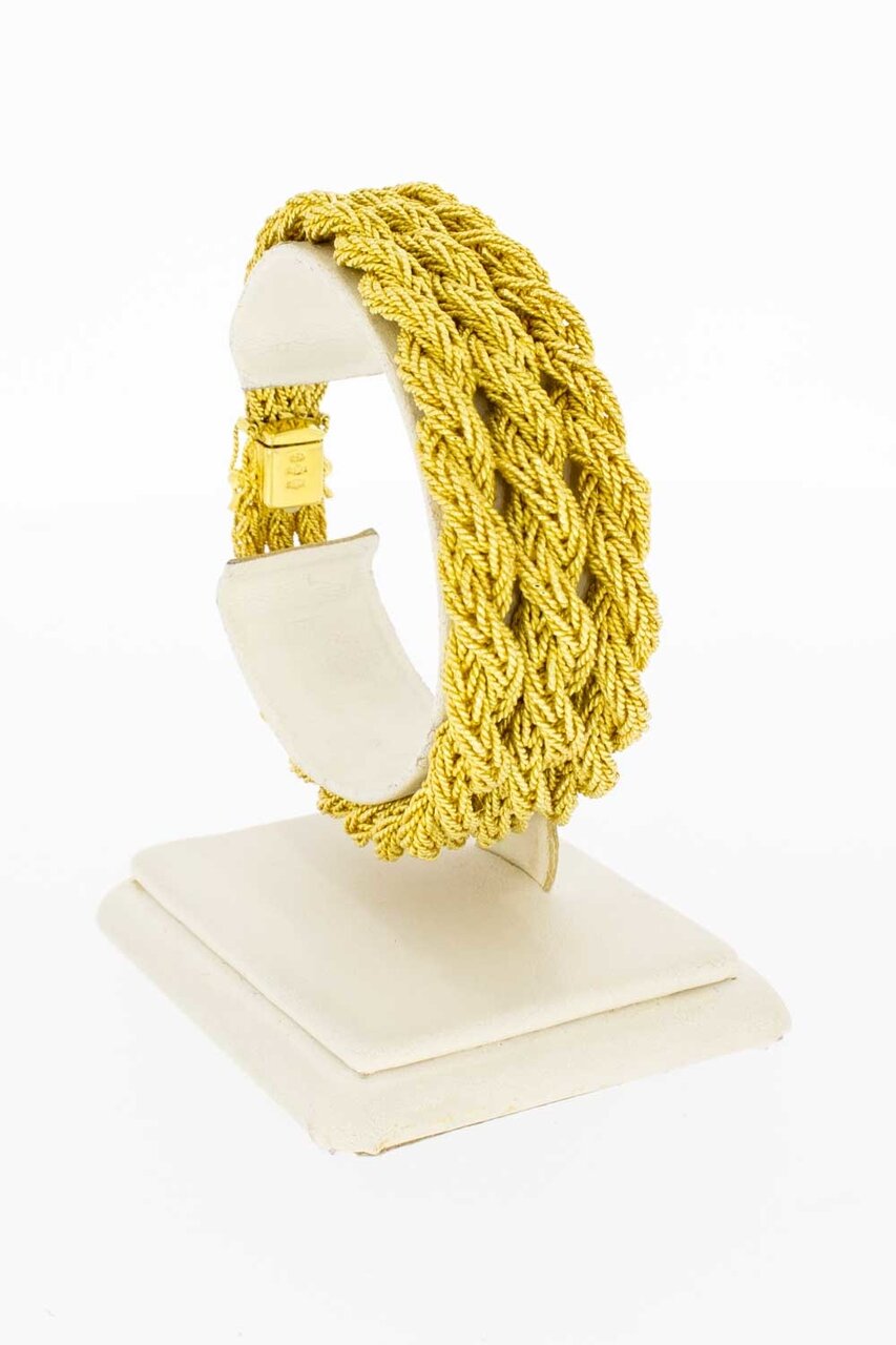 Bytantinisches Armband 18 Karat Gold - 19 cm