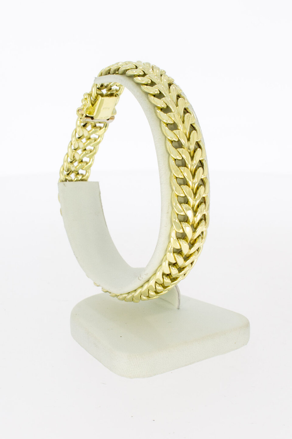 Geflochtenes Armband 14 Karat Gold - 20,5 cm