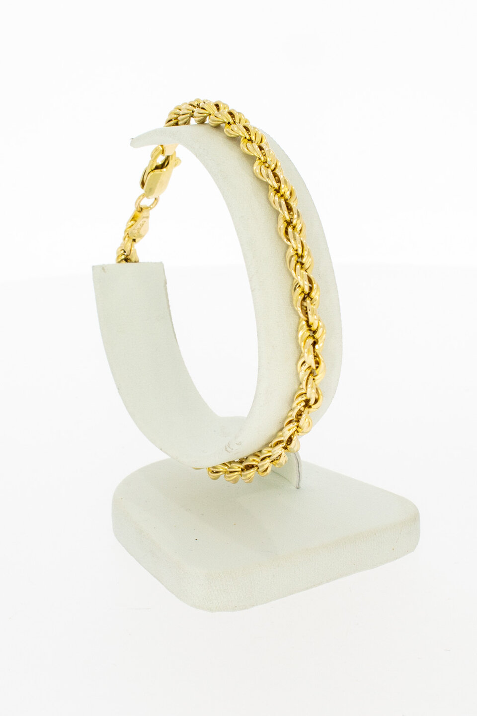 Kordel Armband 14 Karat Gold - 19,7 cm