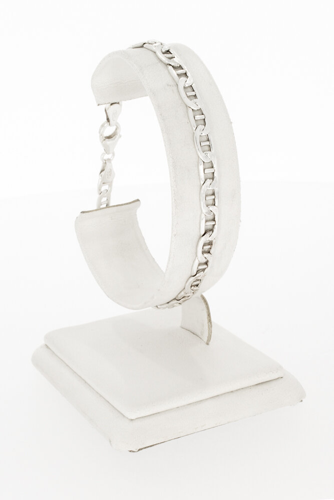 Silbernes Falkenauge Armband - 20 cm