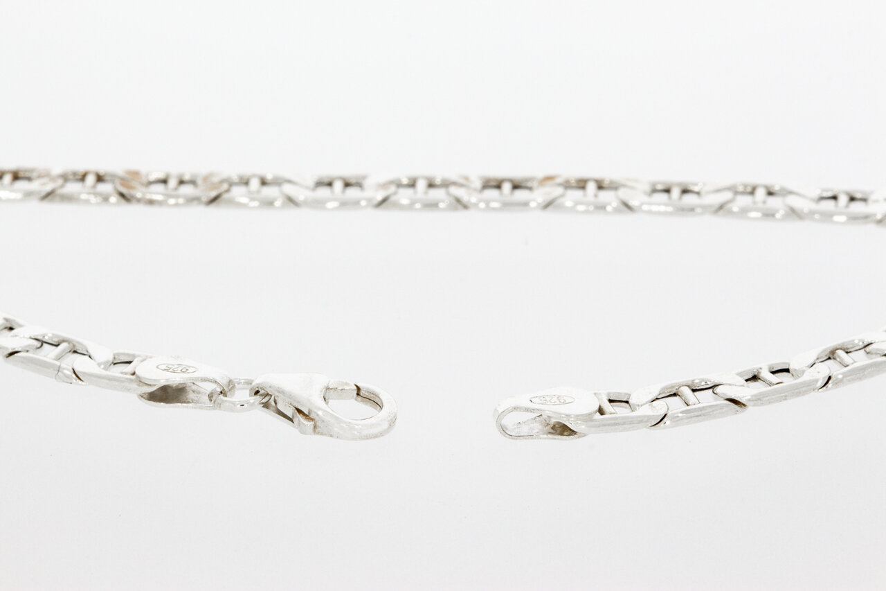Silber (925) Anker-Gliederarmband - 19 cm